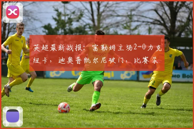 英超最新战报:富勒姆主场2-0力克纽卡,迪奥普凯尔尼破门,比赛录像与技术统计详解