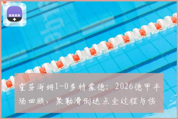 霍芬海姆1-0多特蒙德:2026德甲半场回顾,聚勒滑倒送点全过程与伤退分析